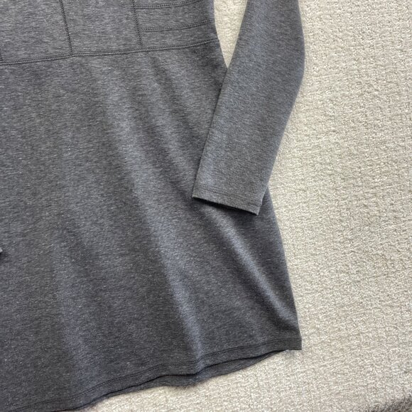 RVCA Easy Kill Black Dress Size Medium Back Cut-Out Revolve Style Grey Surf Y2K - Picture 6 of 13